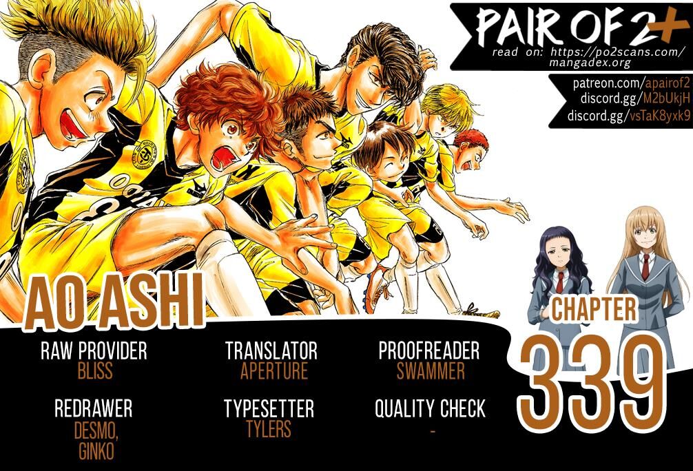 Ao Ashi, Chapter 339 image 01